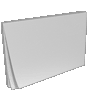 Block mit Leimbindung und Deckblatt, DIN A6 quer, 100 Blatt, 4/0 farbig einseitig bedruckt