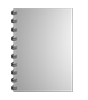 Broschüre mit Metall-Spiralbindung, Endformat DIN A6, 376-seitig