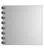 Broschüre mit Metall-Spiralbindung, Endformat Quadrat 21,0 cm x 21,0 cm, 104-seitig