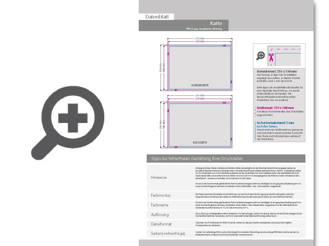 Product Bild einladungskarte_din_a5_quer_4_4_farbig_+_sonderfarbe_gold