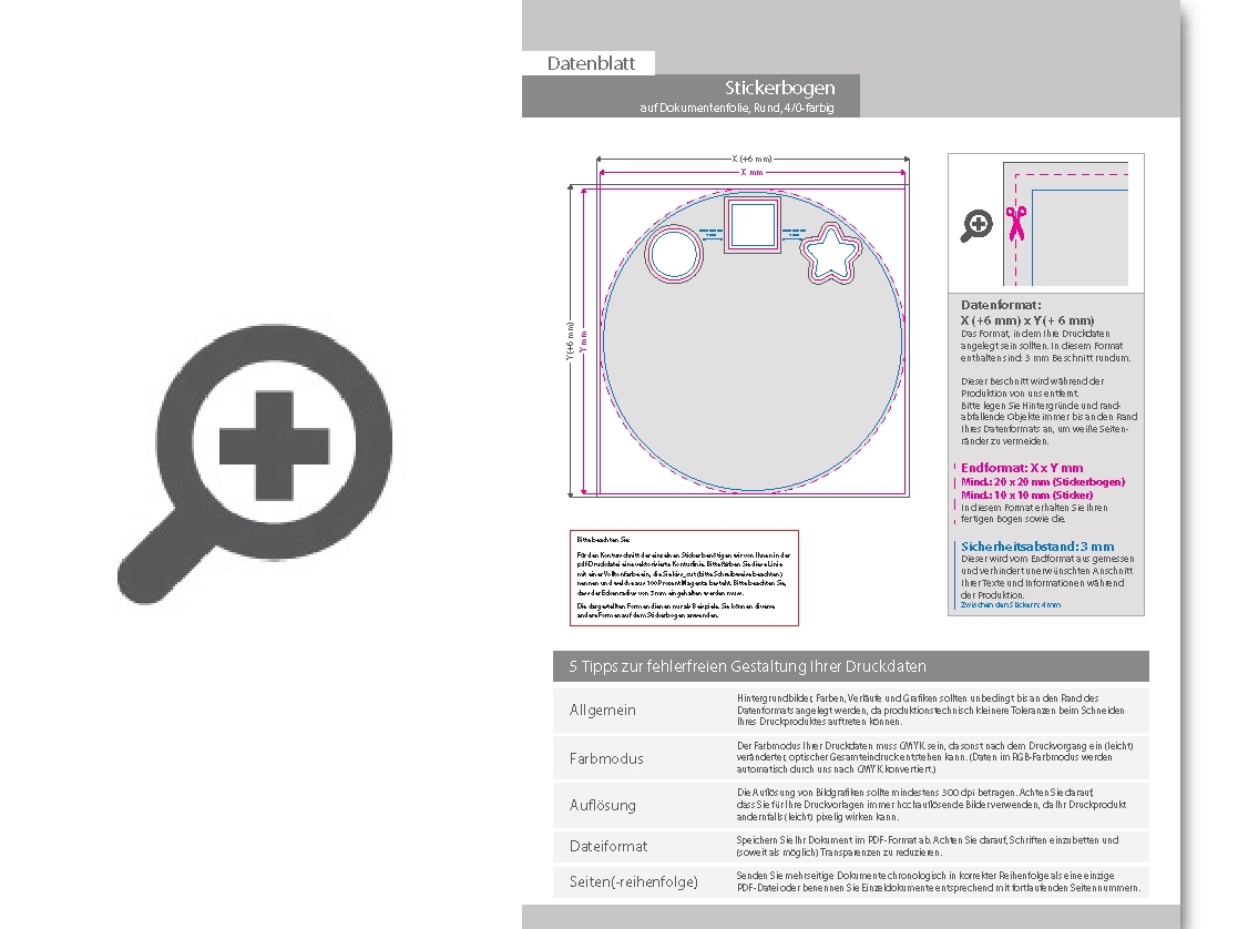 Product Bild stickerbogen_auf_dokumentenfolie_4_0_farbig_bedruckt_rund_(kreisrund_konturgeschnitten)